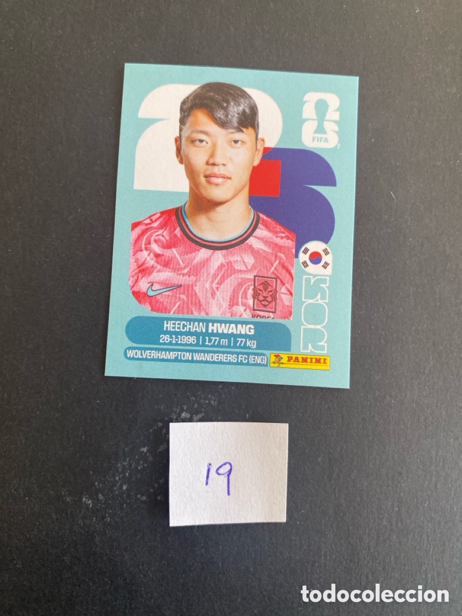 Cartes &agrave; collectionner de Football: Cromo Korea Mundial 26 N* 19 nuevo