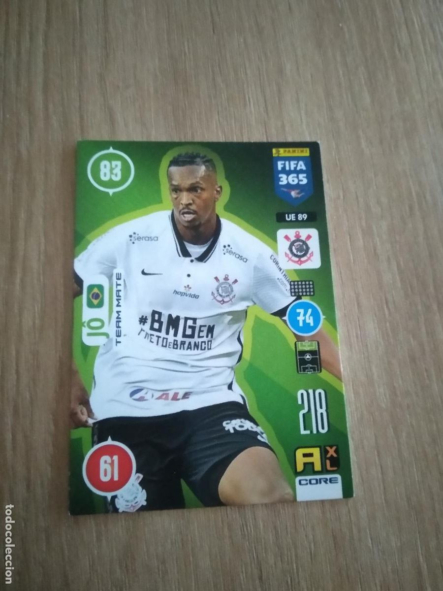 Cromos de Futebol: UE 89 JO CORINTHIANS CROMO FUTBOL PANINI ADRENALYN 20-21 FIFA 365 2020-2021