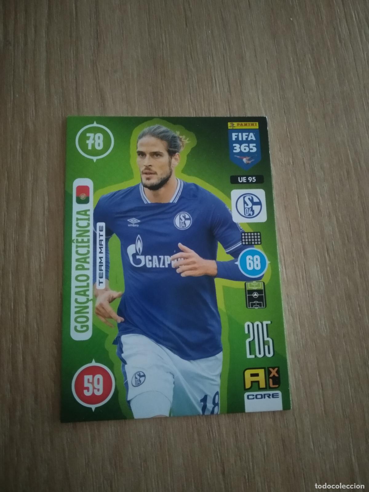 Cromos de F&uacute;tbol: UE 95 GON&Ccedil;ALO PACIENCIA SCHALKE 04 CROMO FUTBOL PANINI ADRENALYN 20-21 FIFA 365 2020-2021