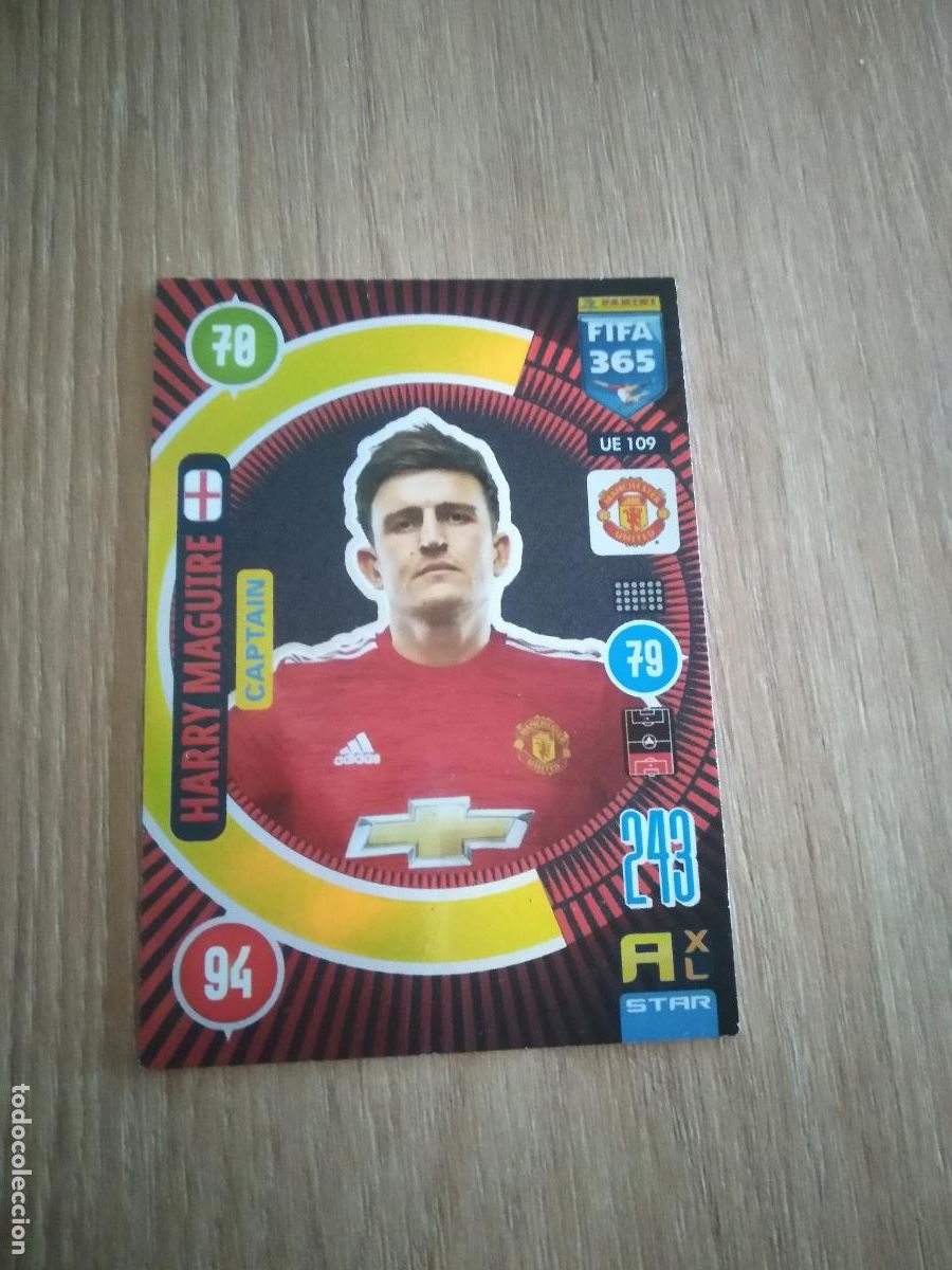 Cromos de F&uacute;tbol: UE 109 MAGUIRE MANCHESTER UNITED CROMO FUTBOL PANINI ADRENALYN 20-21 FIFA 365 2020-2021