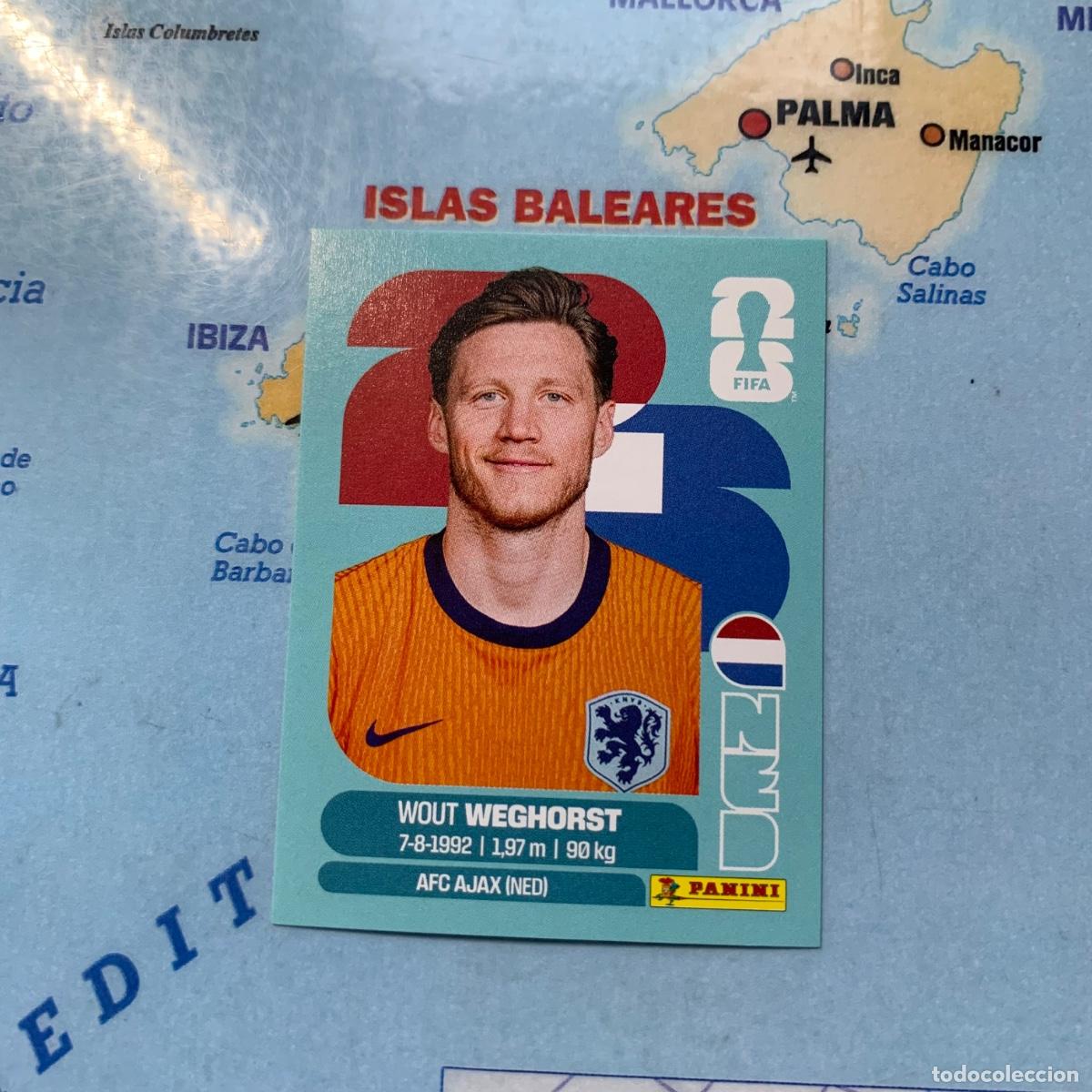 Cromos de F&uacute;tbol: Pa&iacute;ses Bajos n&uacute;mero 19 cromo panini Mundial Fifa World Cup 2026