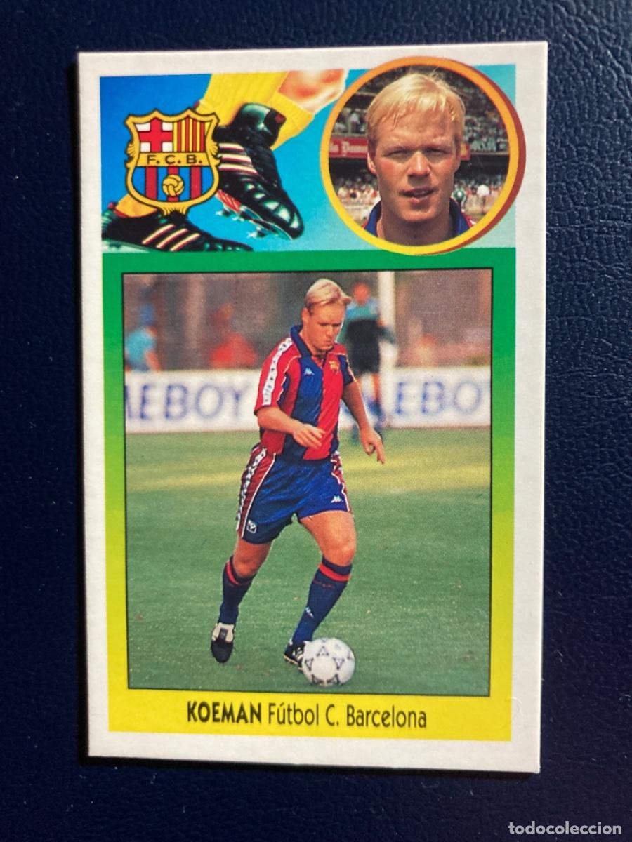 Cromos de F&uacute;tbol: RONALD KOEMAN BARCELONA LIGA ESTE 1993 1994 93 94 cart&oacute;n SIN PEGAR EXCELENTE ESTADO