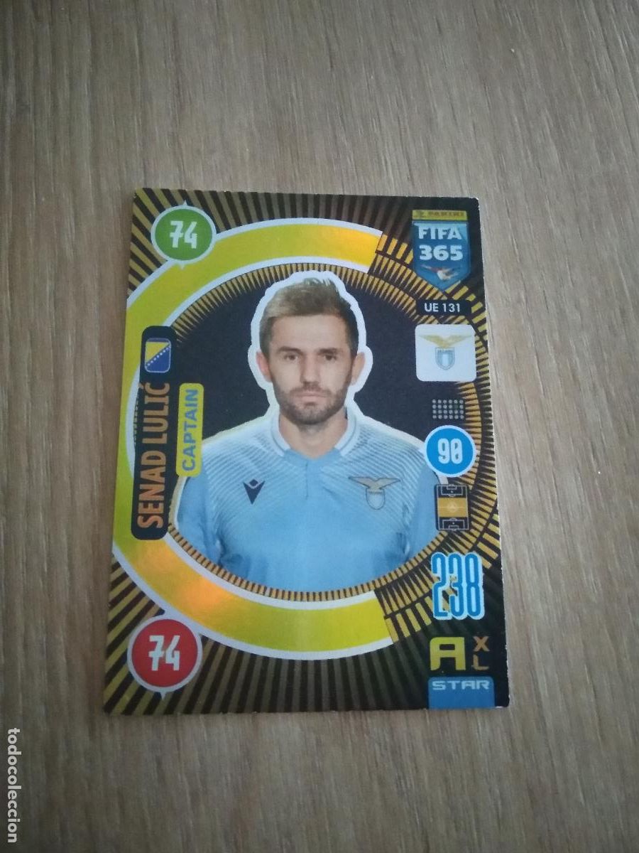 Cromos de F&uacute;tbol: UE 131 SENAD LULIC LAZIO CROMO FUTBOL PANINI ADRENALYN 20-21 FIFA 365 2020-2021