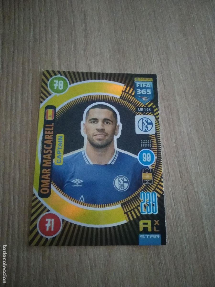 Cromos de F&uacute;tbol: UE 125 MASCARELL SCHALKE 04 CROMO FUTBOL PANINI ADRENALYN 20-21 FIFA 365 2020-2021
