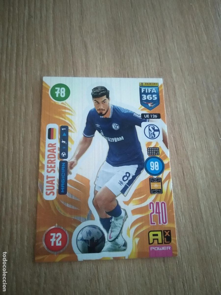 Cromos de F&uacute;tbol: UE 126 SUAT SERDAR SCHALKE 04 CROMO FUTBOL PANINI ADRENALYN 20-21 FIFA 365 2020-2021