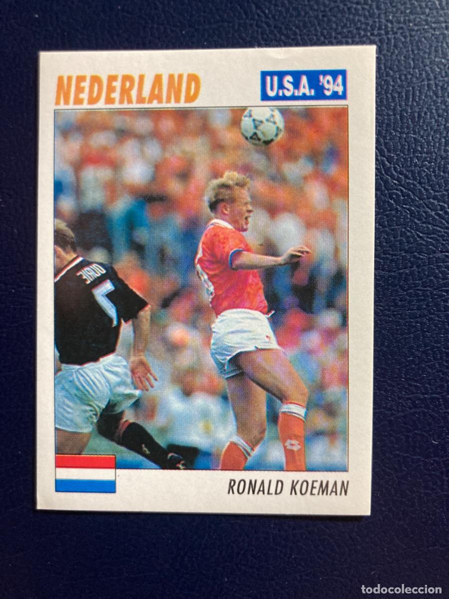 Cromos de F&uacute;tbol: RONALD KOEMAN 324 HOLANDA SERVICE LINE USA 1994 MUNDIAL 94 - SIN PEGAR