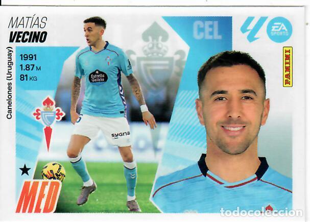 Cromos de F&uacute;tbol: CROMO PANINI LIGA ESTE 2025-26 (25 - 26) - MERCADO DE INVIERNO N&ordm; 10 - VECINO - CELTA