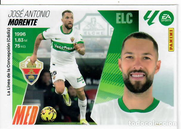 Cromos de F&uacute;tbol: CROMO PANINI LIGA ESTE 2025-26 (25 - 26) - MERCADO DE INVIERNO N&ordm; 13 - MORENTE - ELCHE