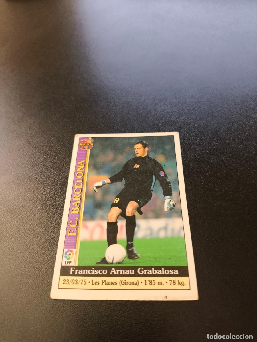 Cromos de F&uacute;tbol: 4 Arnau BARCELONA MUNDICROMO FICHAS LIGA 1999 2000 99 00 NO PANINI ESTE
