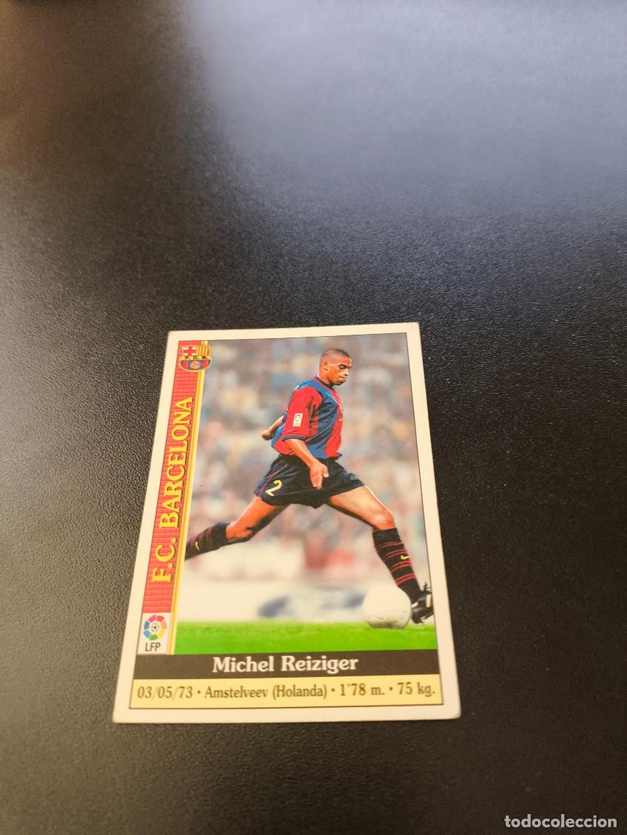 Cromos de F&uacute;tbol: 6 Reiziger BARCELONA MUNDICROMO FICHAS LIGA 1999 2000 99 00 NO PANINI ESTE