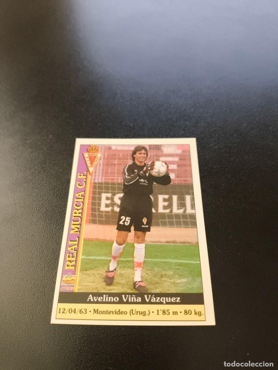 Cromos de F&uacute;tbol: 6 vi&ntilde;a MURCIA MUY DIFICIL MUNDICROMO FICHAS LIGA 1999 2000 99 00 NO PANINI ESTE
