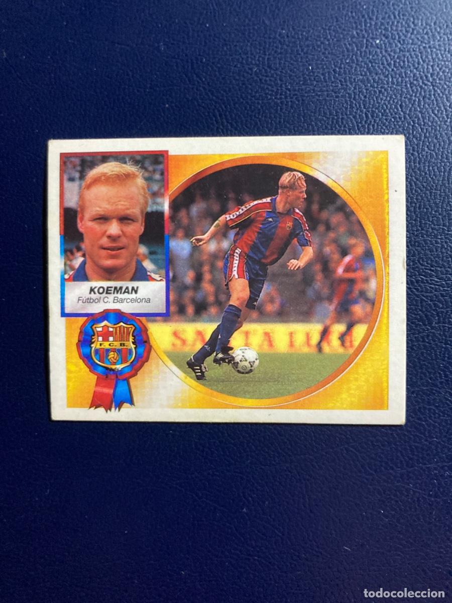 Cromos de F&uacute;tbol: KOEMAN BARCELONA LIGA 94 95 EDICIONES ESTE Sin pegar