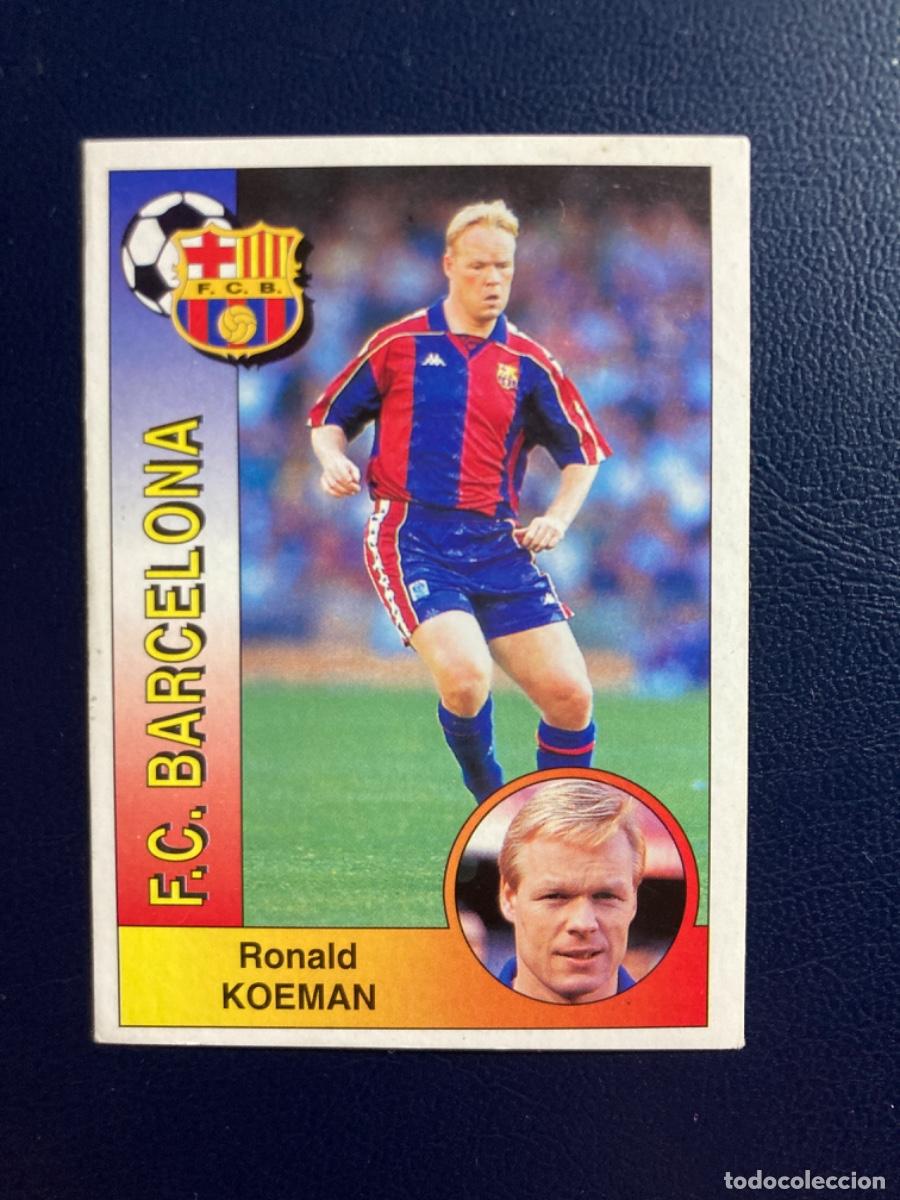 Cromos de F&uacute;tbol: 58 KOEMAN (BARCELONA) - - CROMO LIGA 1994 1995 PANINI 94 95 - Sin pegar