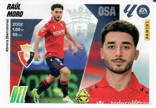 Football Stickers: CROMO PANINI LIGA ESTE 2025-26 (25 - 26) - MERCADO DE INVIERNO N&ordm; 25 - RA&Uacute;L MORO - OSASUNA