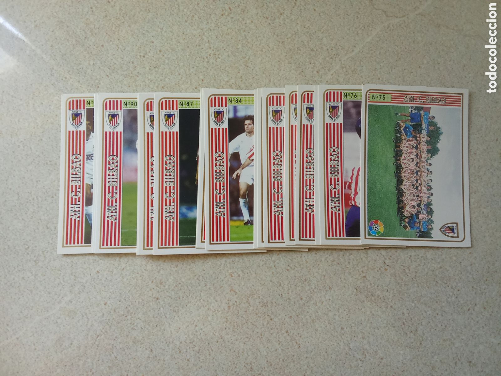 Football Stickers: 20 CROMOS DIFERENTES BILBAO MUNDICROMO 1994 1995 94-95 PLANTILLA COMPLETA
