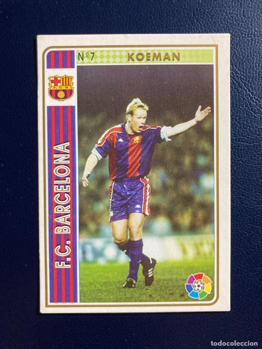 Football Stickers: RONALD KOEMAN N&ordm; 7 (F.C. BARCELONA) MUNDICROMO 1994 1995 LIGA 94 95
