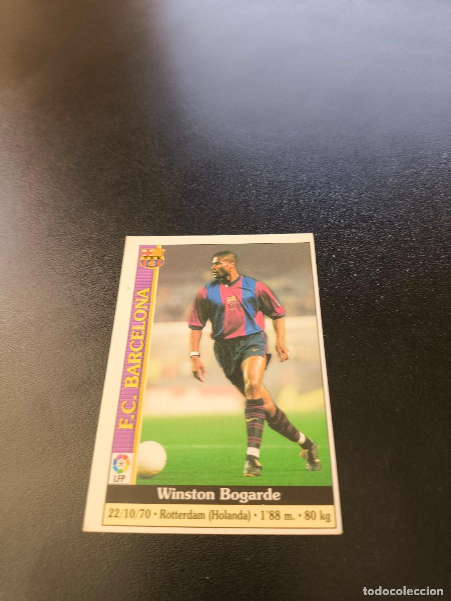 Football Stickers: 10 Bogarde BARCELONA MUNDICROMO FICHAS LIGA 1999 2000 99 00 NO PANINI ESTE