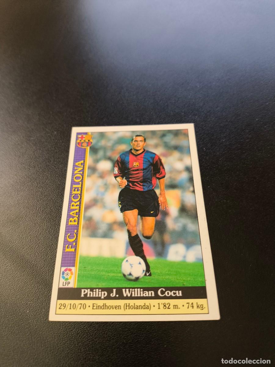 Football Stickers: 13 Cocu BARCELONA MUNDICROMO FICHAS LIGA 1999 2000 99 00 NO PANINI ESTE