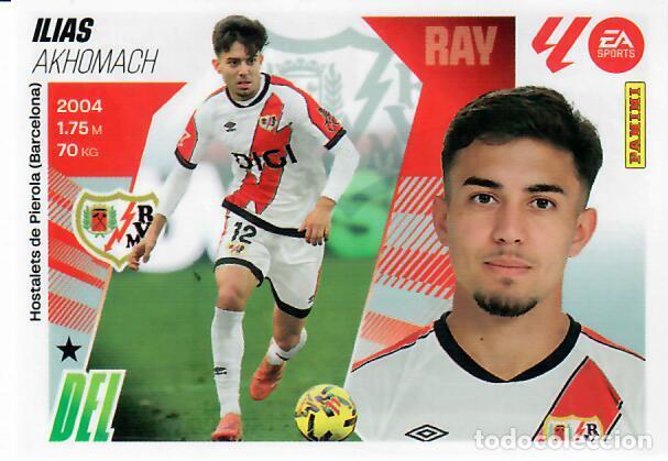 Fu&szlig;ball-Sticker: CROMO PANINI LIGA ESTE 2025-26 (25 - 26) - MERCADO DE INVIERNO N&ordm; 30 - ILIAS - RAYO VALLECANO