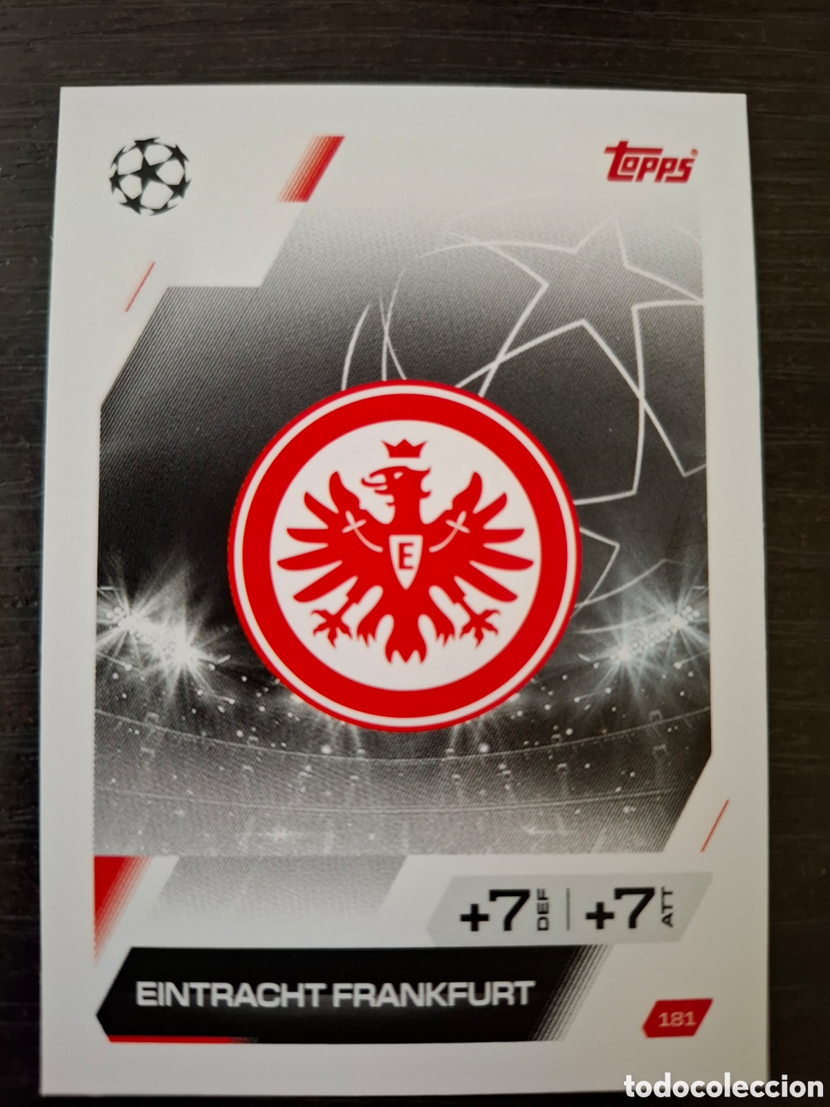 Fu&szlig;ball-Sticker: Escudo Eintrach Frankfurt 181 Topps Match Attax 2025-2026