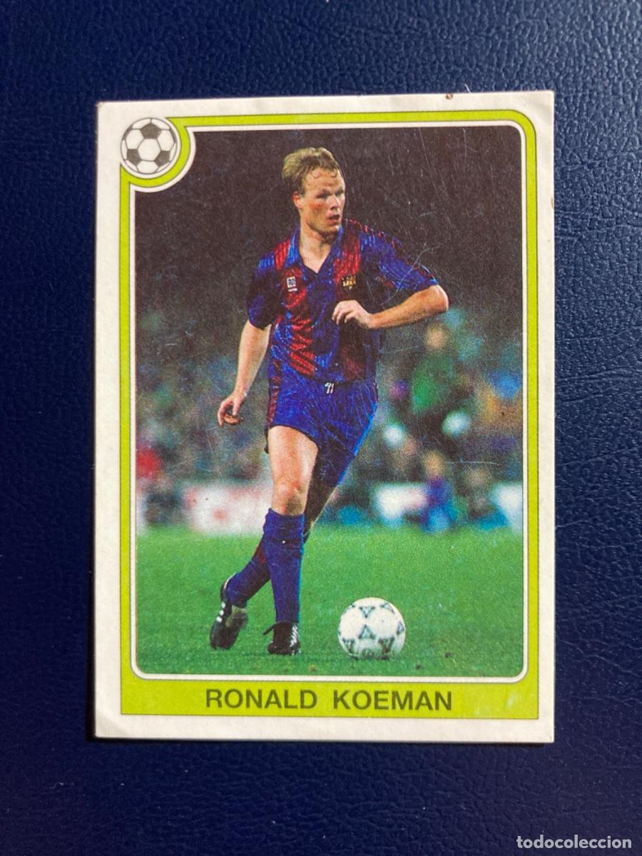 Fu&szlig;ball-Sticker: LIGA 92 93 PANINI FC BARCELONA N&ordm; 72 KOEMAN Sin pegar