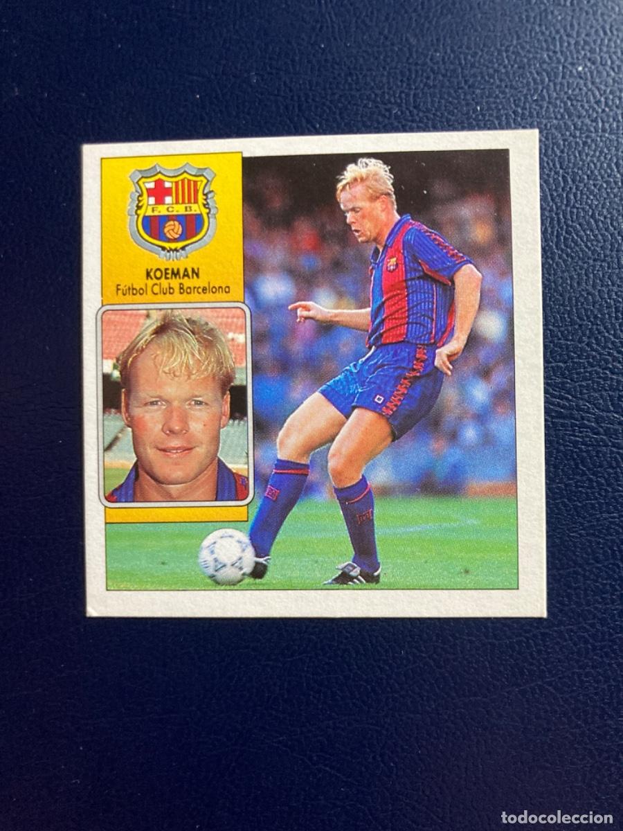 Fu&szlig;ball-Sticker: KOEMAN BARCELONA LIGA 92 93 EDICIONES ESTE Sin pegar