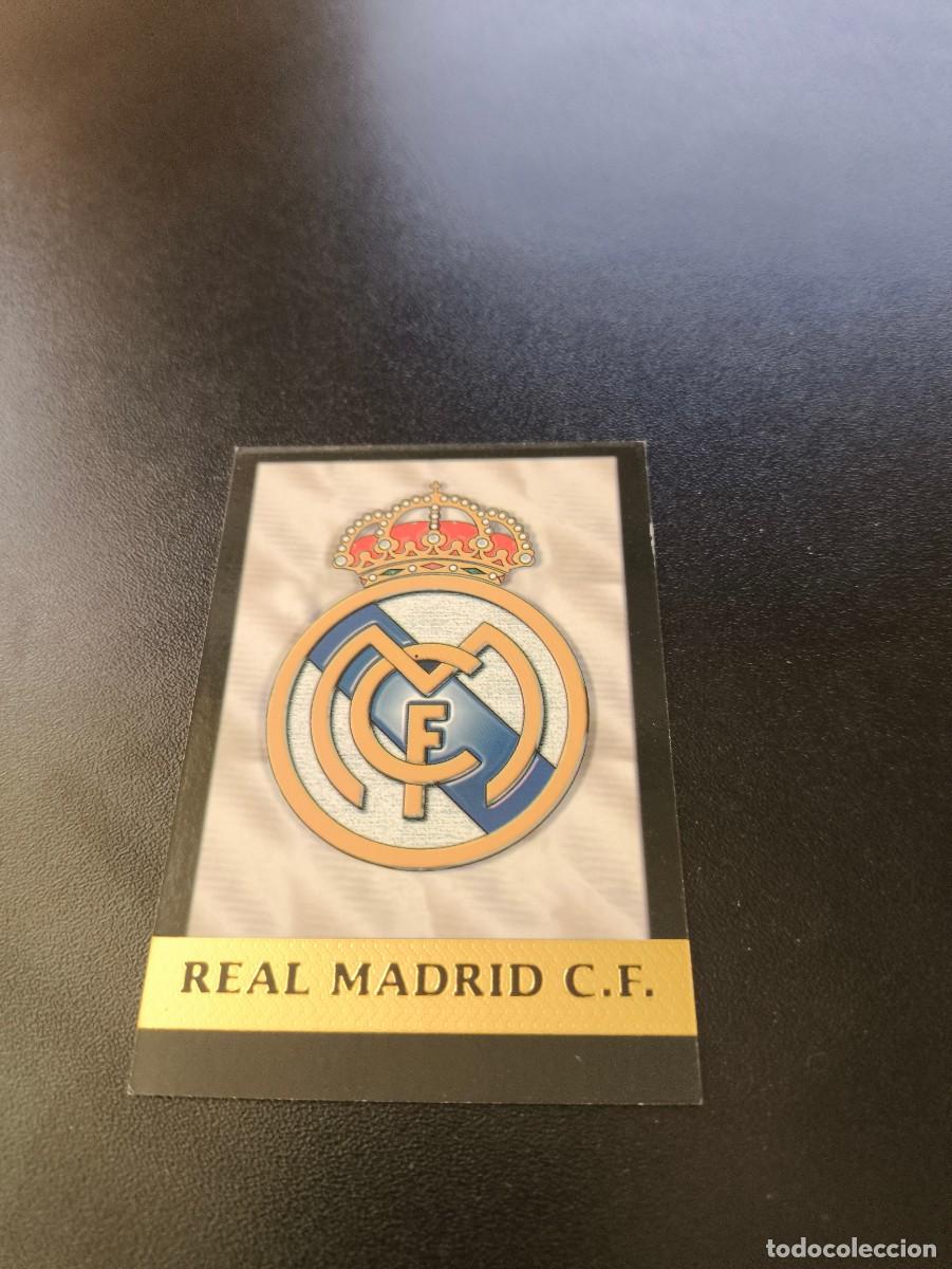 Fu&szlig;ball-Sticker: 19 Escudo REAL MADRID MUNDICROMO FICHAS LIGA 1999 2000 99 00 NO PANINI ESTE
