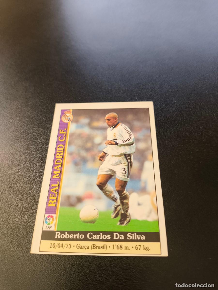 Cromos de F&uacute;tbol: 23 Roberto Carlos REAL MADRID MUNDICROMO FICHAS LIGA 1999 2000 99 00 NO PANINI ESTE