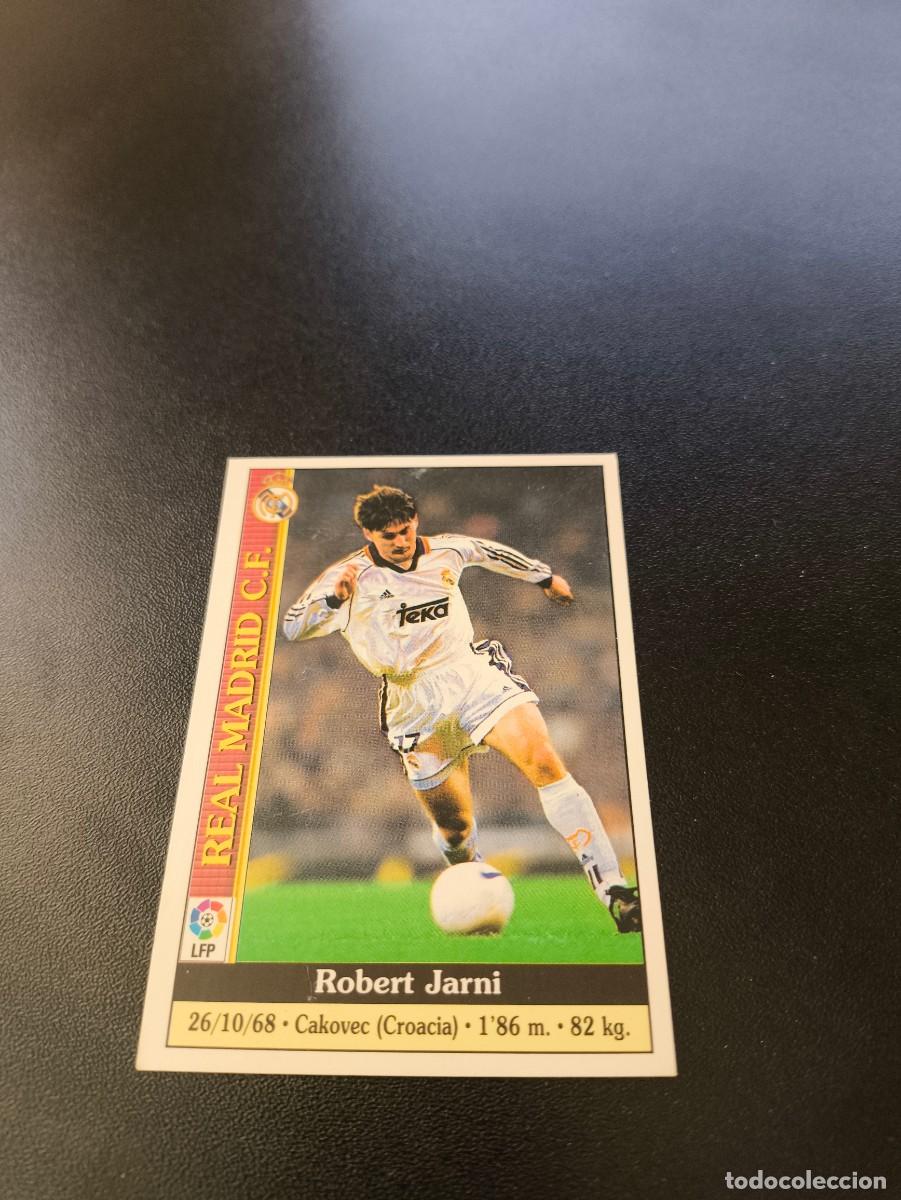 Cromos de F&uacute;tbol: 28 Jarni BAJA REAL MADRID MUNDICROMO FICHAS LIGA 1999 2000 99 00 NO PANINI ESTE