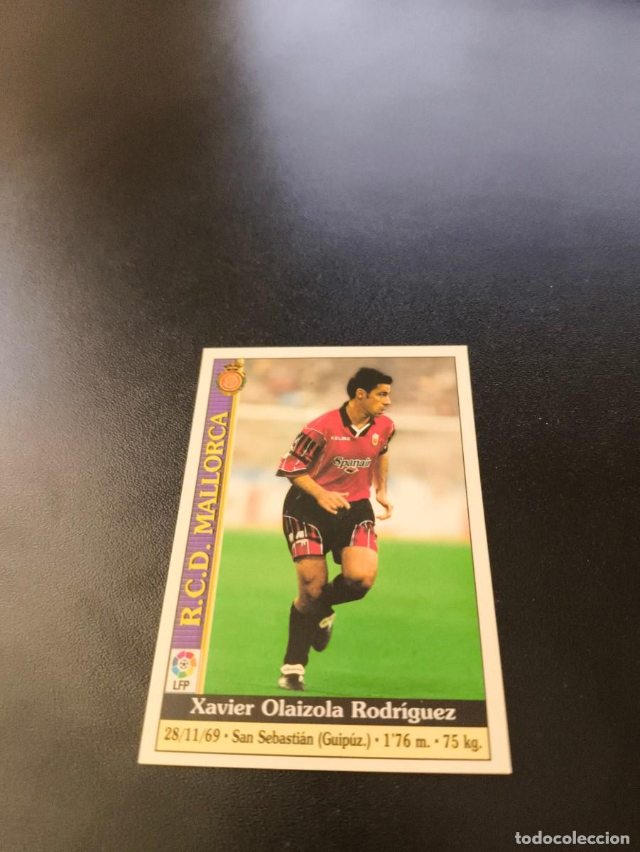 Cromos de F&uacute;tbol: 41 Olaizola REAL MALLORCA MUNDICROMO FICHAS LIGA 1999 2000 99 00 NO PANINI ESTE
