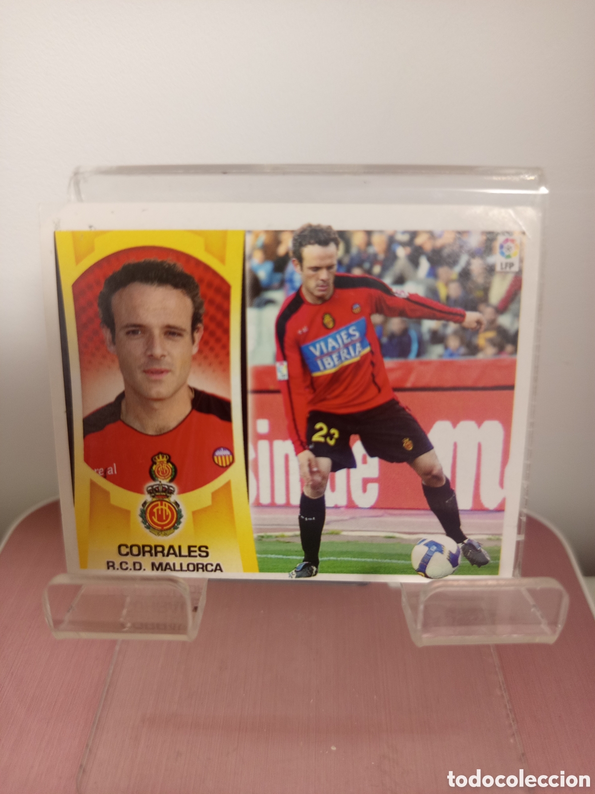 Cromos de Futebol: ❇️ CROMO ⚽ CORRALES MALLORCA LIGA LFP 09 10 2009 2010 ESTE SIN PEGAR PANINI ❇️