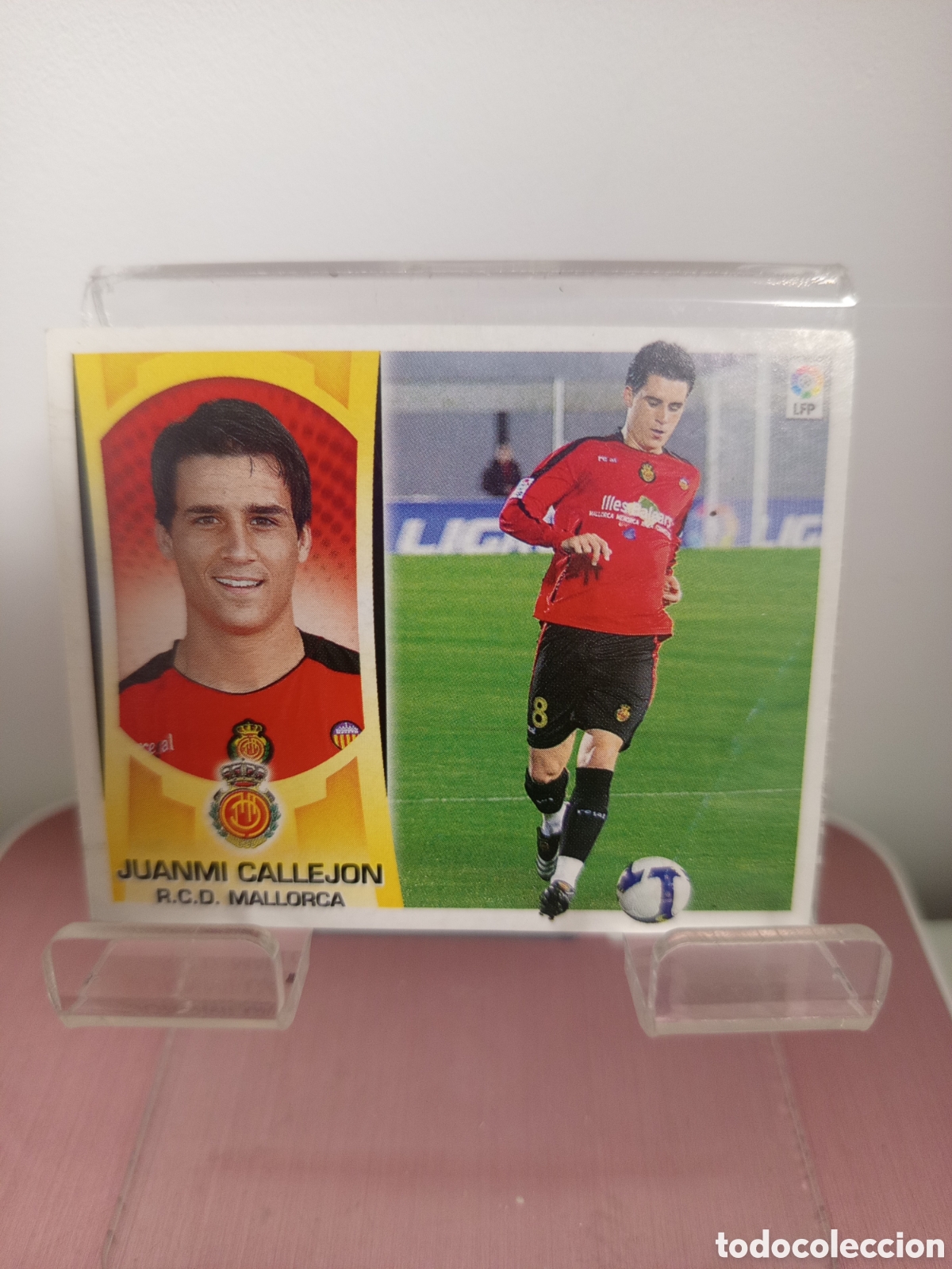 Cromos de Futebol: ❇️ CROMO ⚽ JUANMI CALLEJ&Oacute;N MALLORCA 11 LIGA LFP 09 10 2009 2010 ESTE SIN PEGAR PANINI ❇️
