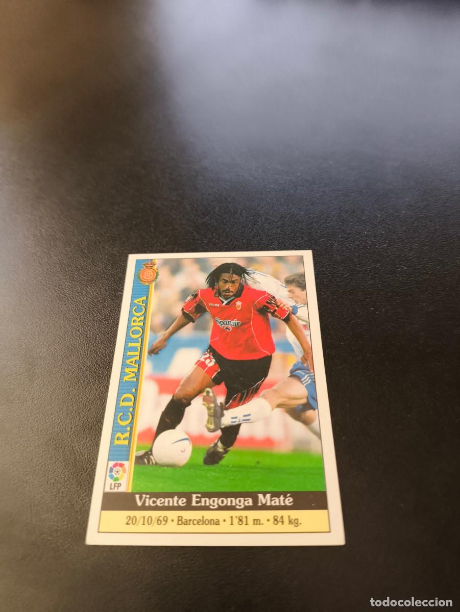Cromos de F&uacute;tbol: 43 Engonga REAL MALLORCA MUNDICROMO FICHAS LIGA 1999 2000 99 00 NO PANINI ESTE