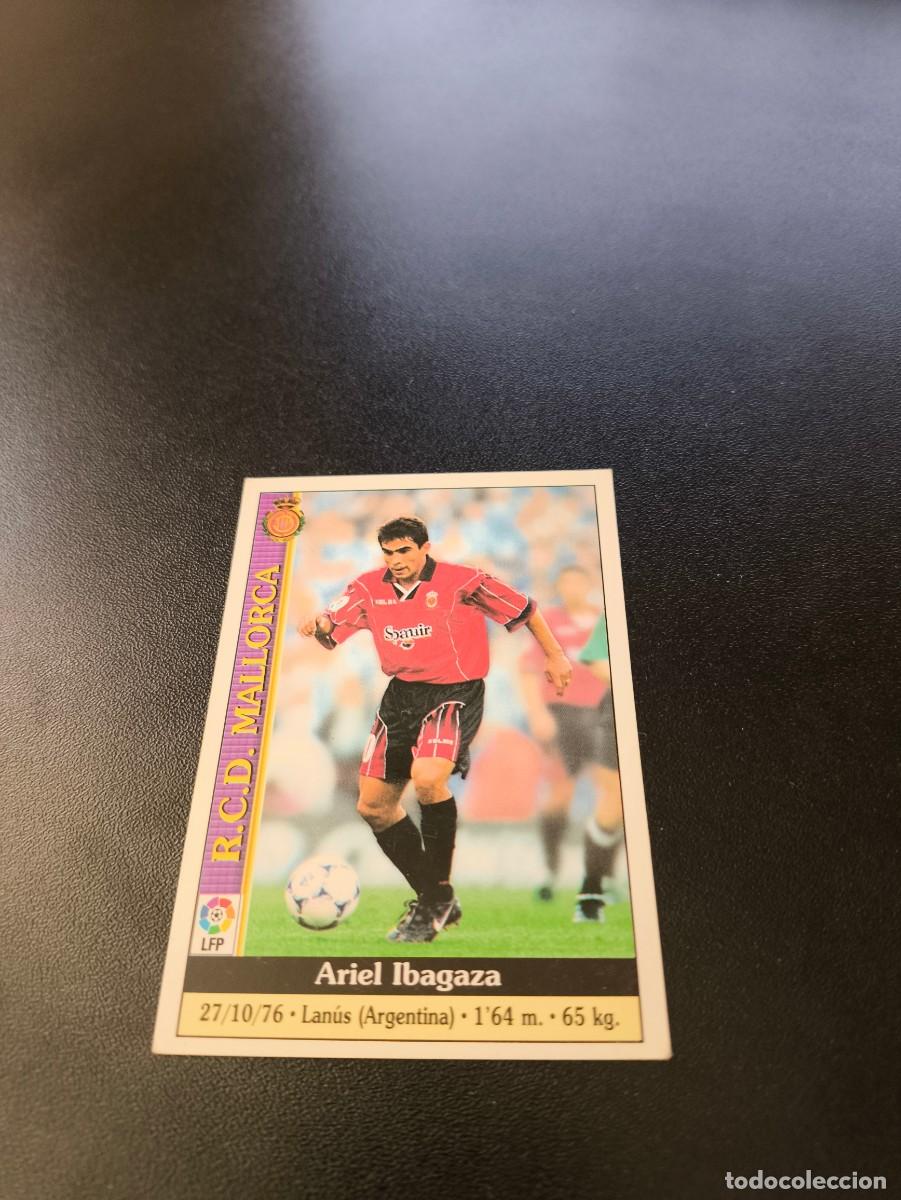 Cromos de F&uacute;tbol: 44 Ibagaza REAL MALLORCA MUNDICROMO FICHAS LIGA 1999 2000 99 00 NO PANINI ESTE
