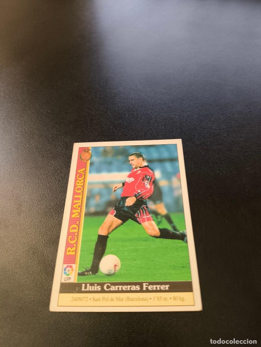 Cromos de F&uacute;tbol: 46 Carreras REAL MALLORCA MUNDICROMO FICHAS LIGA 1999 2000 99 00 NO PANINI ESTE