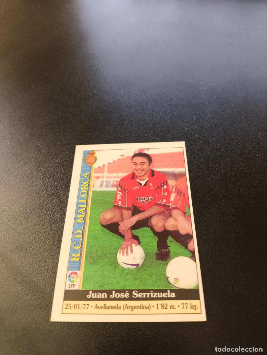 Cromos de F&uacute;tbol: 48 Serrizuela ALTA REAL MALLORCA MUNDICROMO FICHAS LIGA 1999 2000 99 00 NO PANINI ESTE
