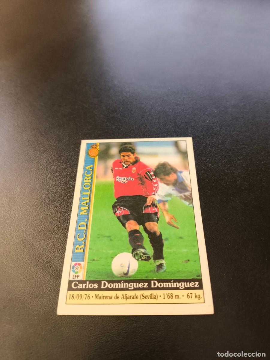 Cromos de F&uacute;tbol: 51 Carlos REAL MALLORCA MUNDICROMO FICHAS LIGA 1999 2000 99 00 NO PANINI ESTE