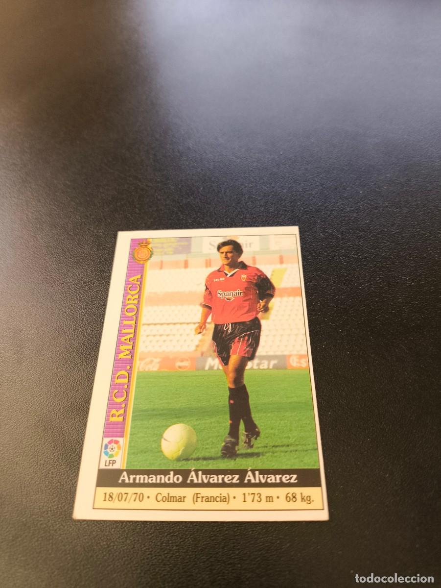 Cromos de F&uacute;tbol: 53 Armando REAL MALLORCA MUNDICROMO FICHAS LIGA 1999 2000 99 00 NO PANINI ESTE