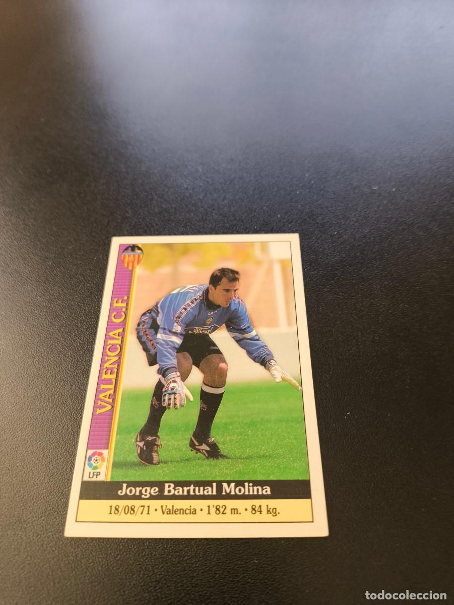 Cromos de Futebol: 58 Bartual VALENCIA MUNDICROMO FICHAS LIGA 1999 2000 99 00 NO PANINI ESTE