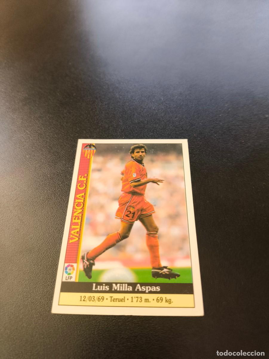 Cromos de F&uacute;tbol: 68 Milla VALENCIA MUNDICROMO FICHAS LIGA 1999 2000 99 00 NO PANINI ESTE