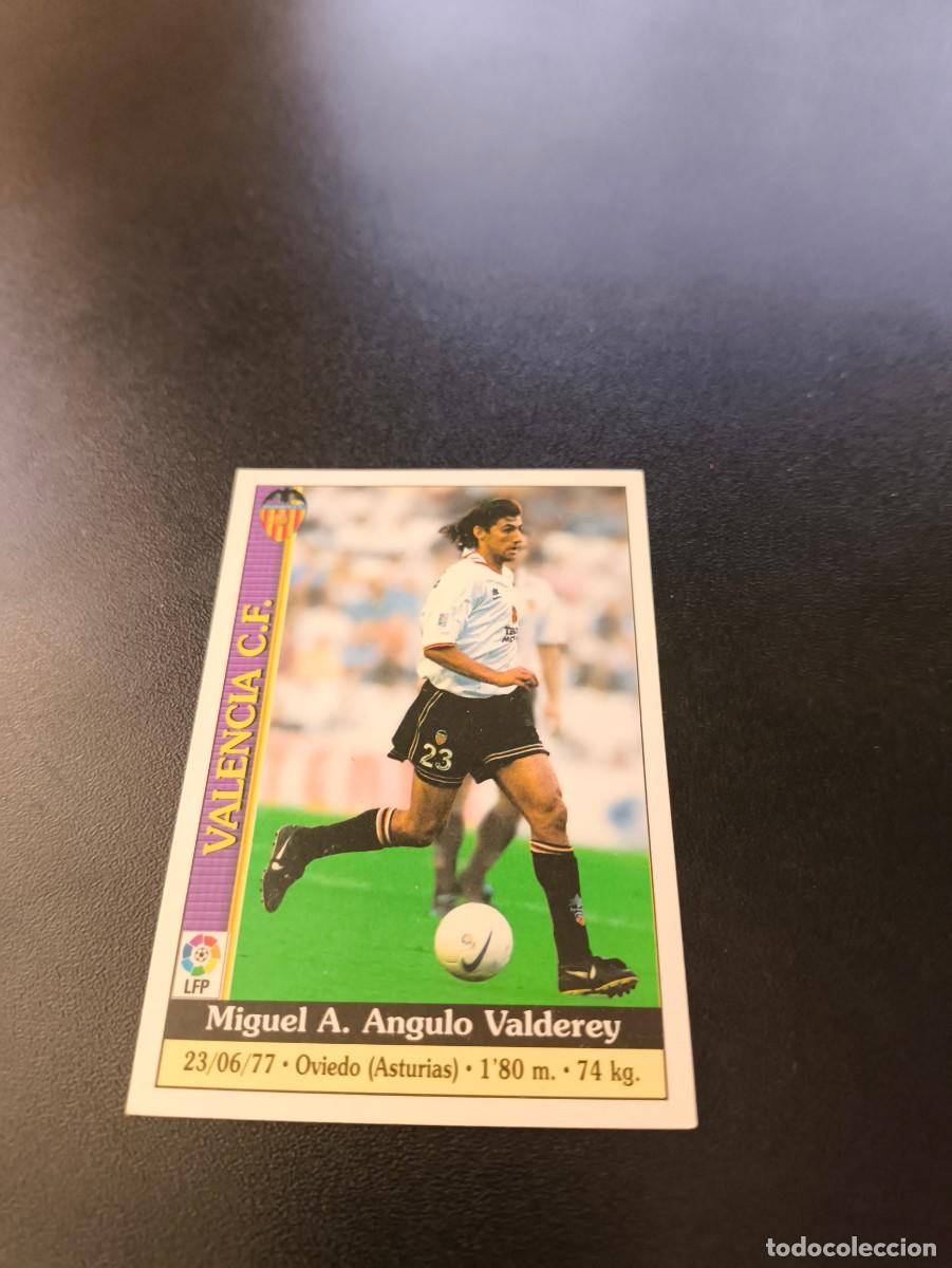 Cromos de F&uacute;tbol: 70 Angulo VALENCIA MUNDICROMO FICHAS LIGA 1999 2000 99 00 NO PANINI ESTE