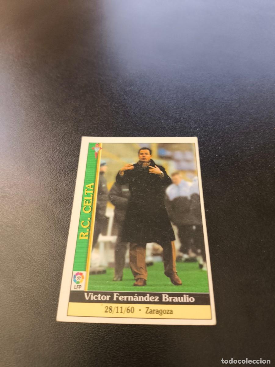 Cromos de Futebol: 74 Victor Fernandez CELTA DE VIGO MUNDICROMO FICHAS LIGA 1999 2000 99 00 NO PANINI ESTE