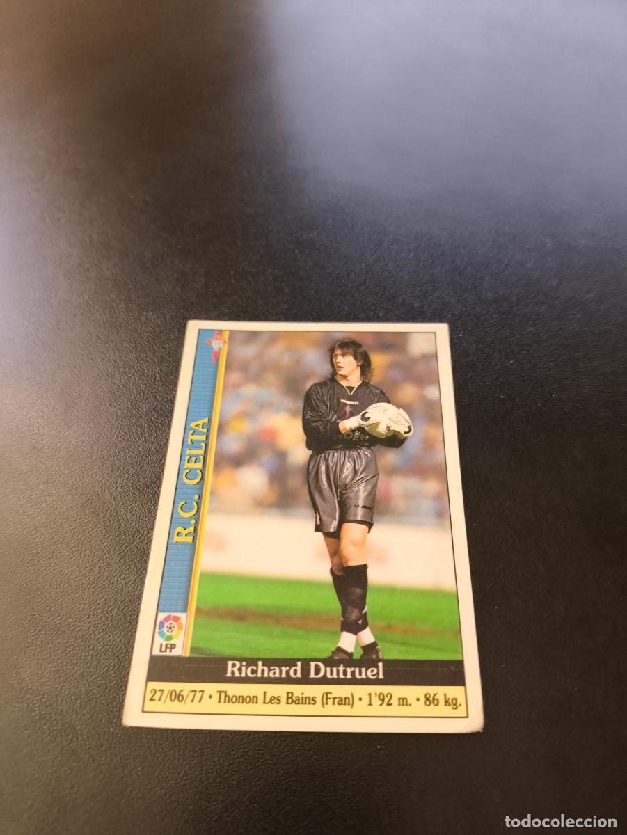 Cromos de Futebol: 75 Dutruel CELTA DE VIGO MUNDICROMO FICHAS LIGA 1999 2000 99 00 NO PANINI ESTE