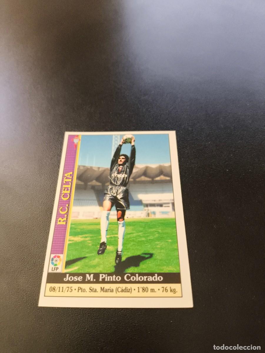 Cromos de Futebol: 76 Pinto CELTA DE VIGO MUNDICROMO FICHAS LIGA 1999 2000 99 00 NO PANINI ESTE