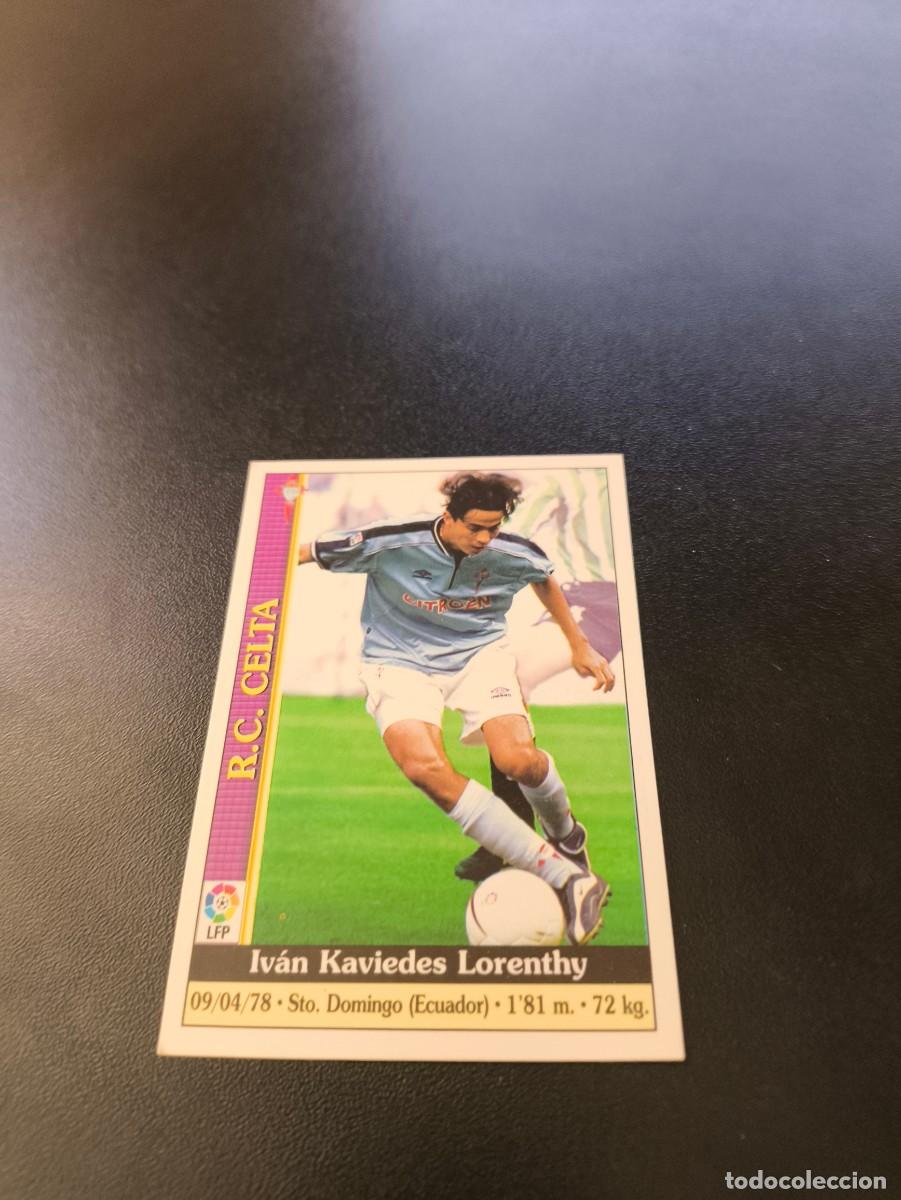 Cromos de F&uacute;tbol: 88 Kaviedes ALTA CELTA DE VIGO MUNDICROMO FICHAS LIGA 1999 2000 99 00 NO PANINI ESTE