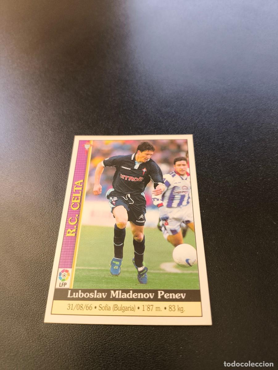 Cromos de F&uacute;tbol: 88 PENEV BAJA CELTA DE VIGO MUNDICROMO FICHAS LIGA 1999 2000 99 00 NO PANINI ESTE