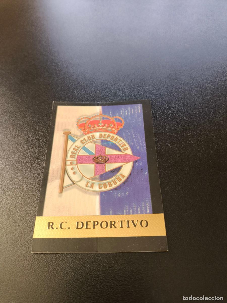 Cromos de F&uacute;tbol: 91 ESCUDO DEPORTIVO DE LA CORU&Ntilde;A MUNDICROMO FICHAS LIGA 1999 2000 99 00 NO PANINI ESTE