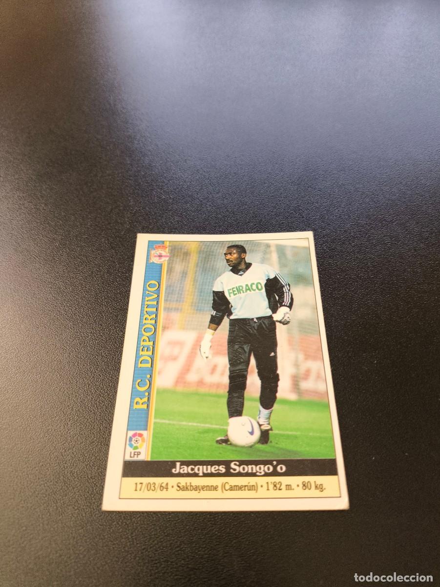 Cromos de F&uacute;tbol: 93 Songo'o DEPORTIVO DE LA CORU&Ntilde;A MUNDICROMO FICHAS LIGA 1999 2000 99 00 NO PANINI ESTE
