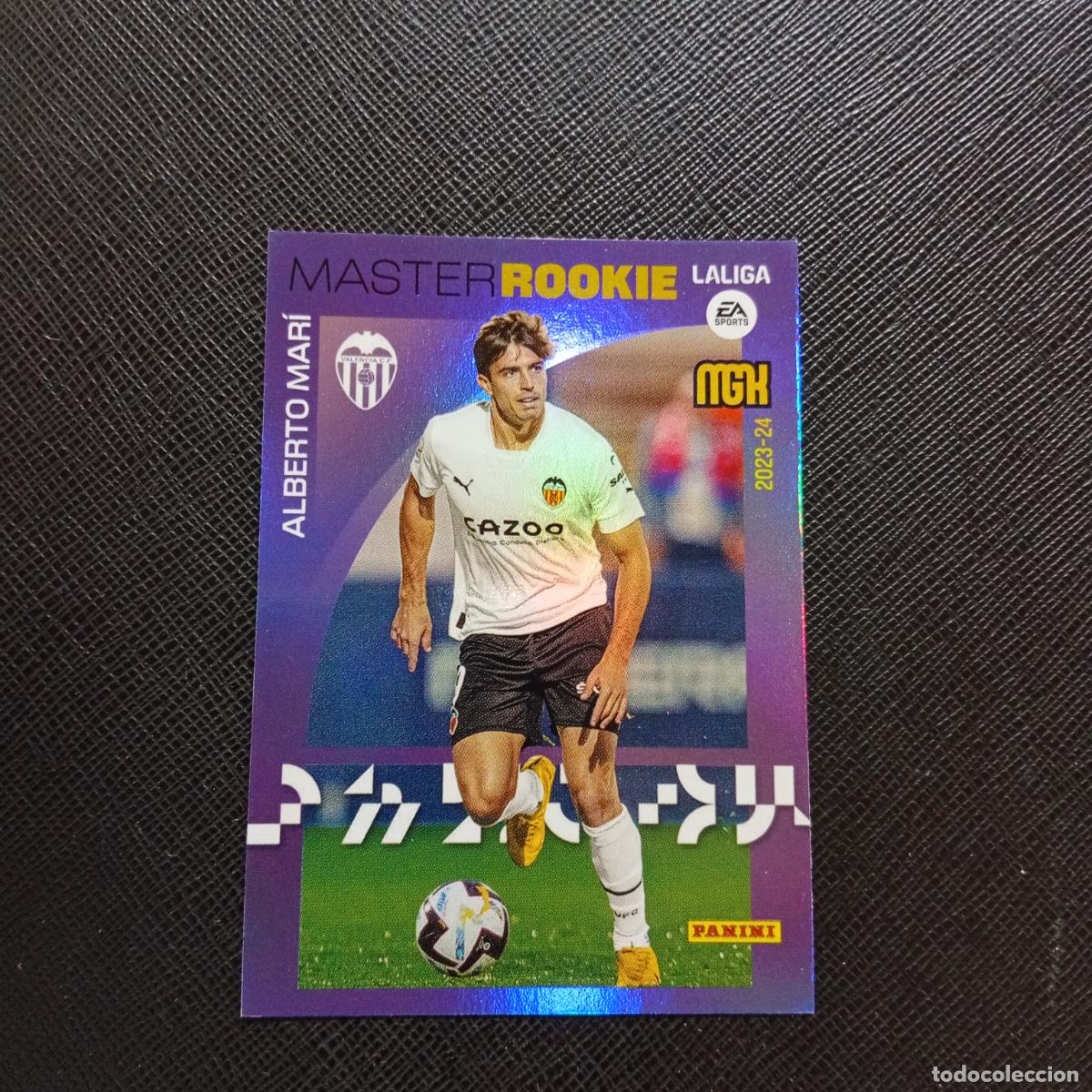 Cromos de F&uacute;tbol: 408 ALBERTO MARI VALENCIA PANINI MEGACRACKS 2023 2024 CROMO FUTBOL 23 24 - A143 PG64