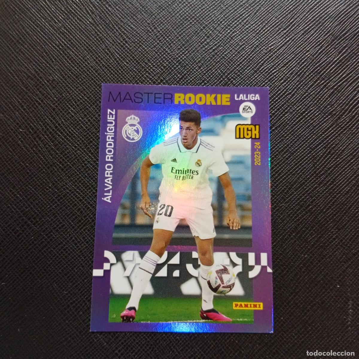 Cromos de F&uacute;tbol: 409 ALVARO RODRIGUEZ REAL MADRID PANINI MEGACRACKS 2023 2024 CROMO FUTBOL 23 24 - A143 PG64